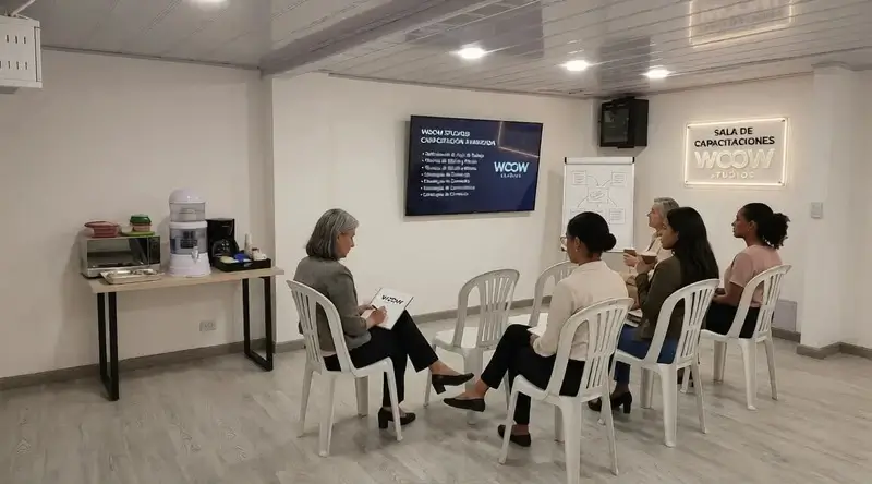 Capacitación profesional para modelos en Studios Woow